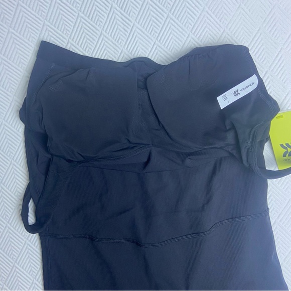 Women’s All In Motion (Target) Unitard Onesie Black Bodysuit Jumpsuit Athletic - Picture 6 of 12